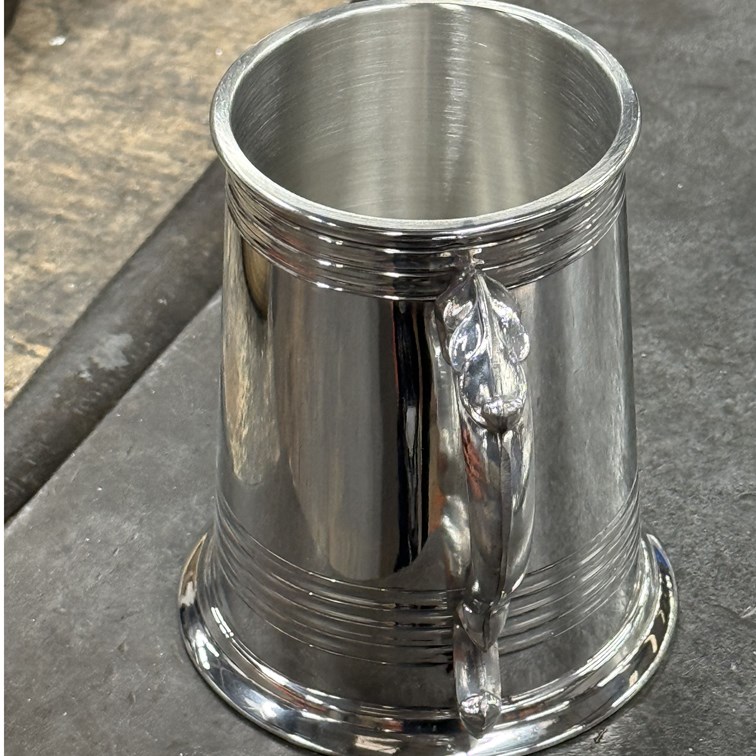 Worcester One Pint Pewter Tankard Worcester One Pint Pewter Tankard