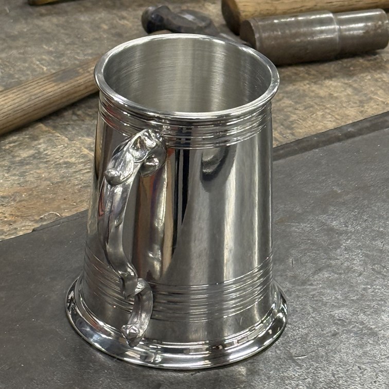Worcester One Pint Pewter Tankard Worcester One Pint Pewter Tankard