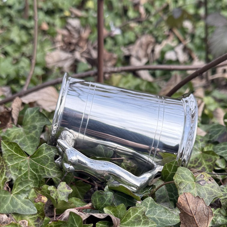 Nymph Handle One Pint Pewter  Tankard Nymph Handle One Pint Pewter  Tankard