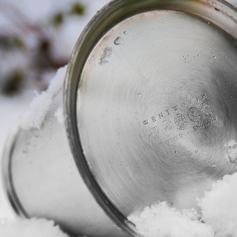 Standard Satin One Pint Pewter Tankard Standard Satin One Pint Pewter Tankard