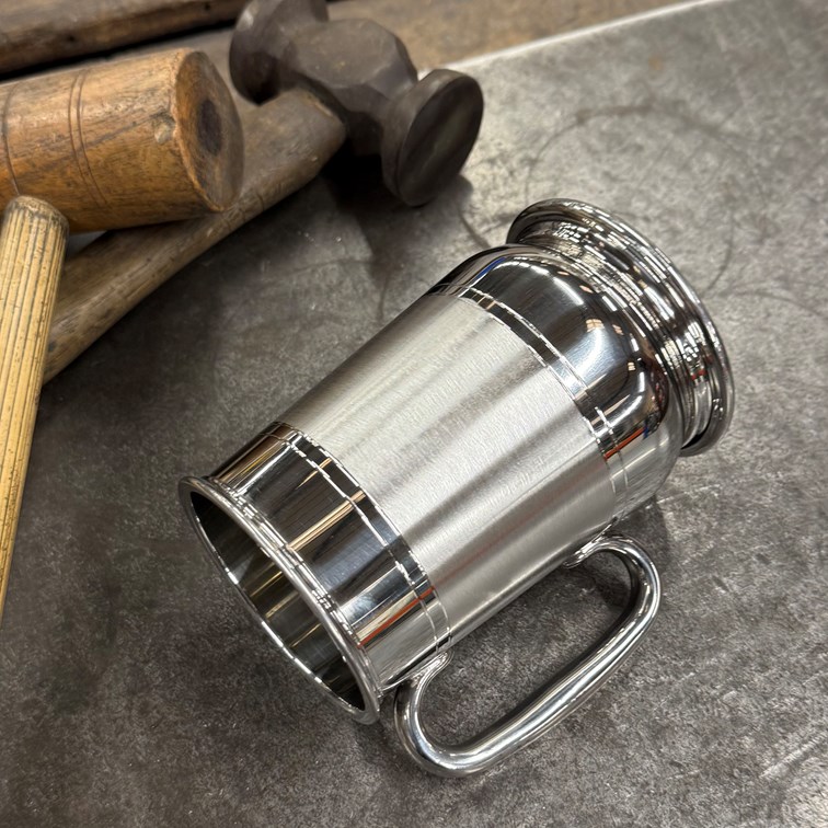 Part Satin One Pint Pewter Howard Tankard Part Satin One Pint Pewter Howard Tankard