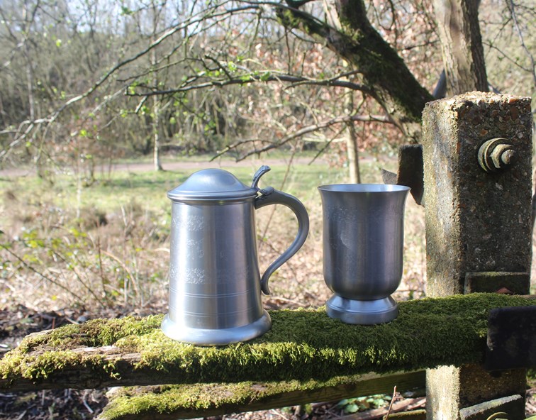 Medieval Hunting Scene Drinking Cup Medieval Hunting Scene Drinking Cup