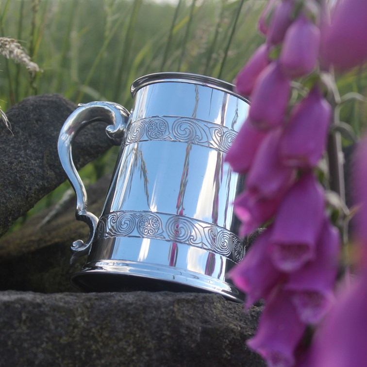 Kells One Pint Pewter Tankard Kells One Pint Pewter Tankard