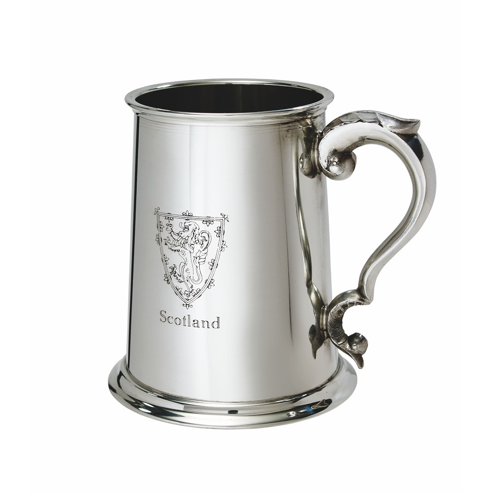 Lion Of Scotland Pewter Tankard Lion Of Scotland Pewter Tankard