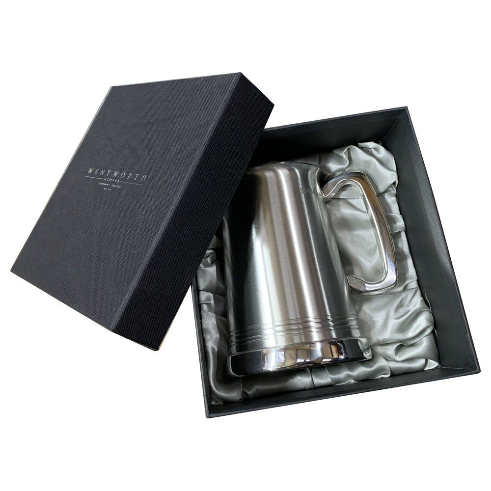 Hereford X Range Heavy Satin One Pint Pewter Tankard Hereford X Range Heavy Satin One Pint Pewter Tankard