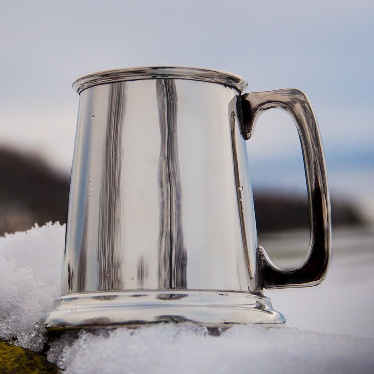 Plain Pewter Quarter Pint Baby Mug Plain Pewter Quarter Pint Baby Mug