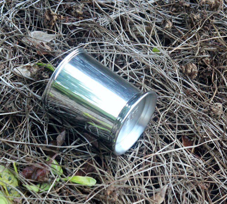 Plain Half Pint Pewter Beaker Mint Julep Cup Plain Half Pint Pewter Beaker Mint Julep Cup