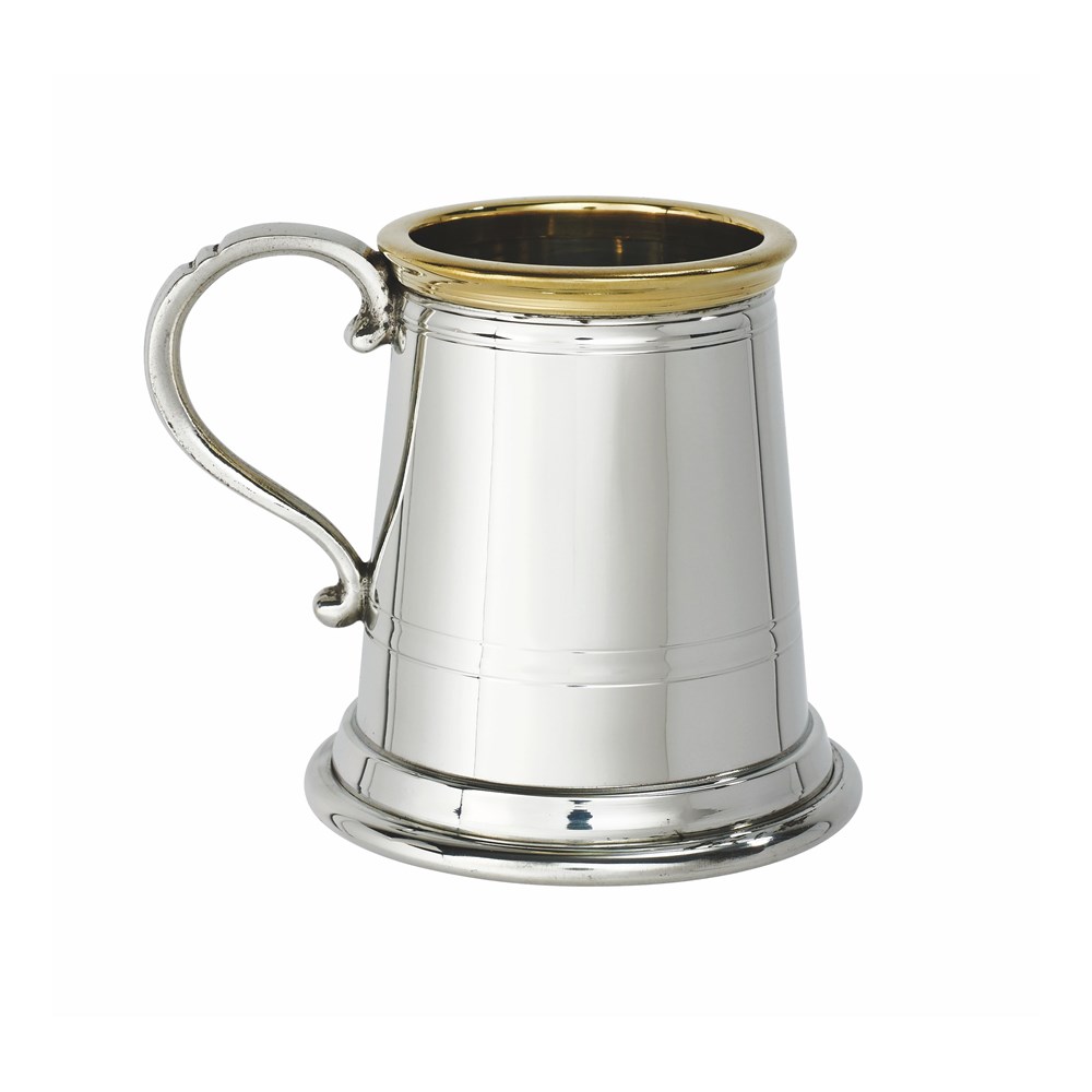 Celtic Gold Pewter And Brass Baby Mug Celtic Gold Pewter And Brass Baby Mug