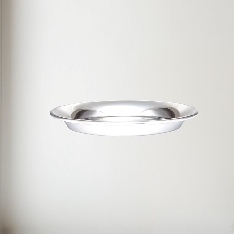 Round Pewter Bottle Coaster Round Pewter Bottle Coaster