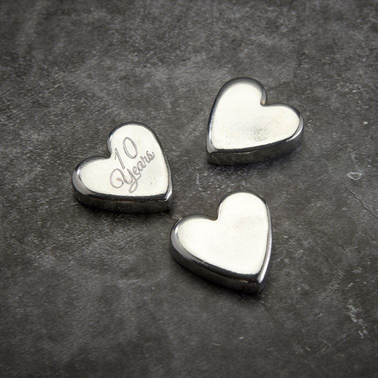Small Cast Pewter Heart Small Cast Pewter Heart