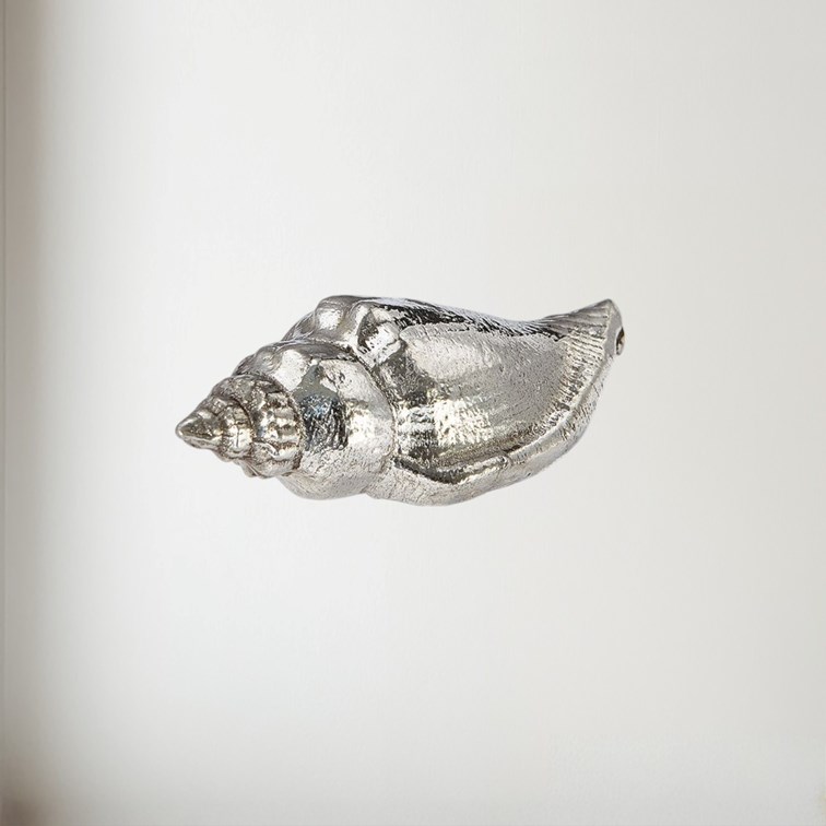 Cast Medium Sea Snail Ornament