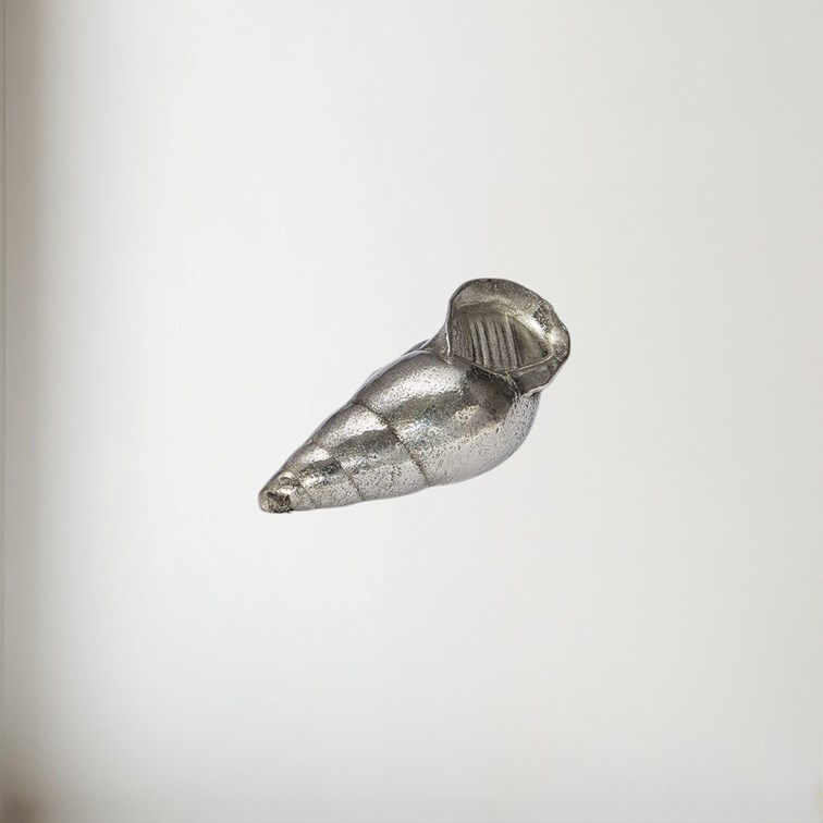 Cast Medium Spiral Shell Ornament Cast Medium Spiral Shell Ornament