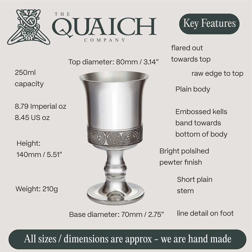 Kells Pewter Goblet