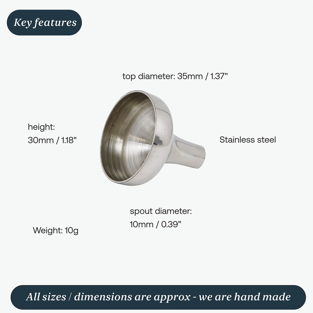 Pewter Flask Funnel