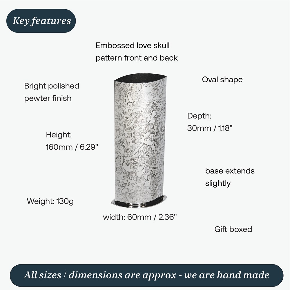 Love Skull Budvase Love Skull Budvase