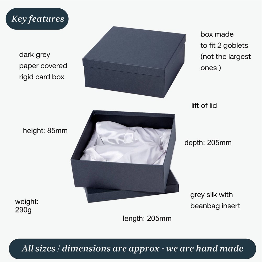 Pair Of Goblets Presentation Box Pair Of Goblets Presentation Box