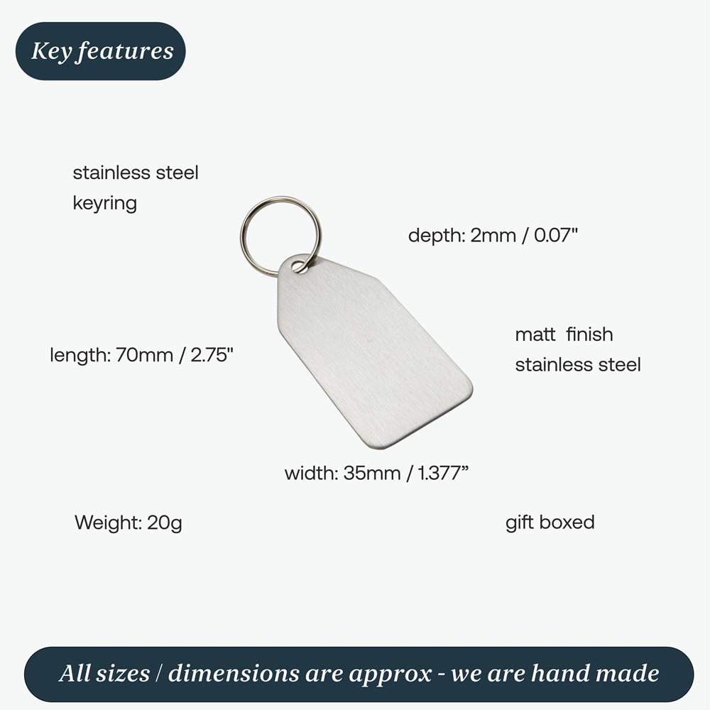 Stainless Steel Keyring Stainless Steel Keyring