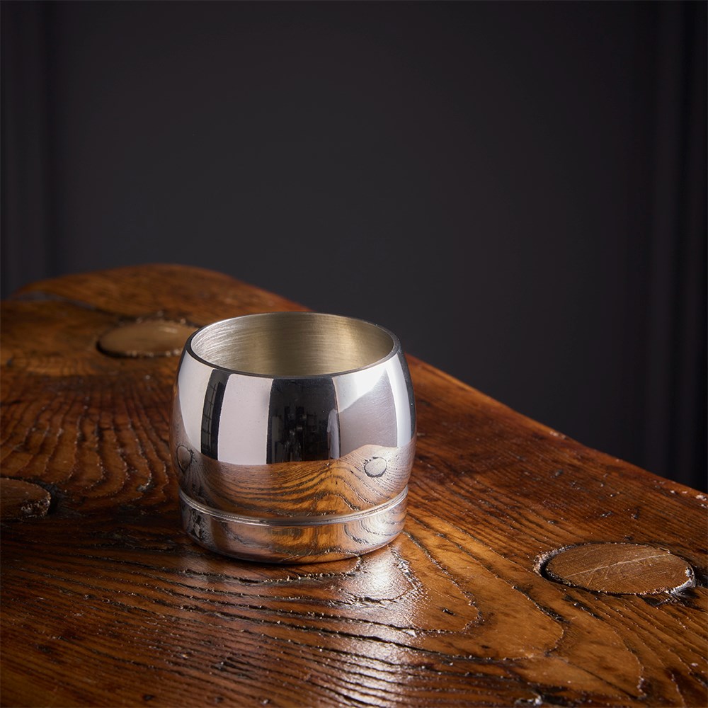 Plain Pewter Whisky Tot