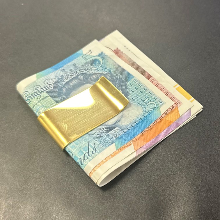 Brass Money Clip Brass Money Clip