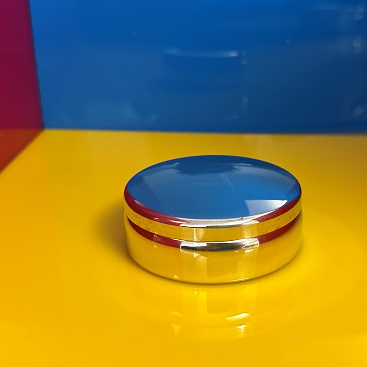 8cm Plain Round Pewter Trinket Box 8cm Plain Round Pewter Trinket Box