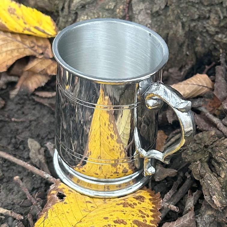 Half Pint Jacobean Pewter Tankard Half Pint Jacobean Pewter Tankard