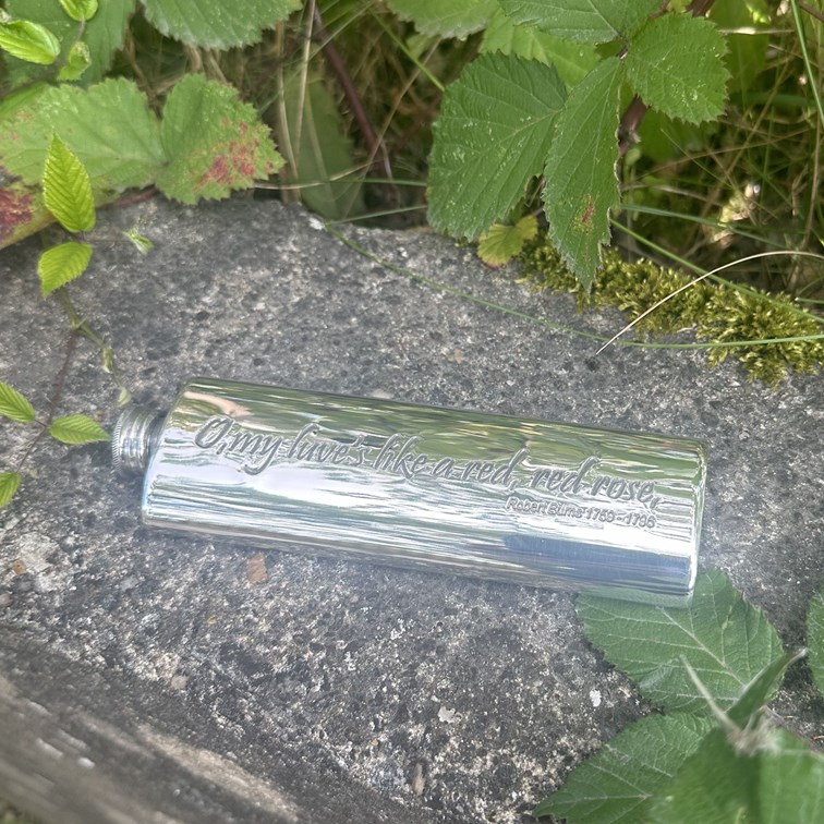 O My Luv Burns Rose Purse Flask O My Luv Burns Rose Purse Flask