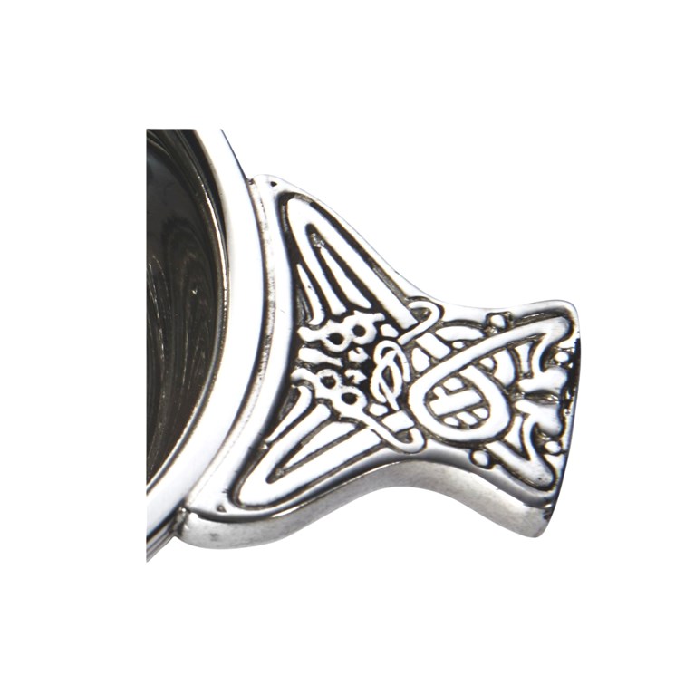 Small Claddagh Pewter Quaich Small Claddagh Pewter Quaich