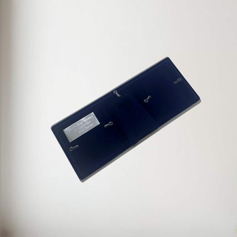 Plain Pewter Triple Frame Plain Pewter Triple Frame