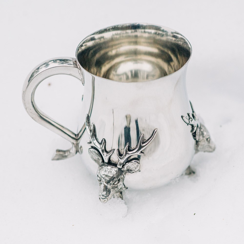 Reindeer Feet Pewter Tankard, 1 Pint Beer Mug, Christmas Hot Chocolate Gift, Reindeer Feet Pewter Tankard, 1 Pint Beer Mug, Christmas Hot Chocolate Gift,