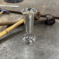 Pewter Champagne Goblet