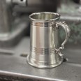 X Range One Pint Worcester Part Satin Pewter Tankard