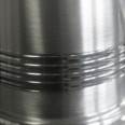 X Range One Pint Worcester Part Satin Pewter Tankard