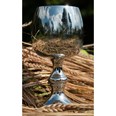 Tulip Pewter Goblet