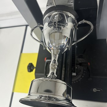 Large Pewter Bullet Trophy