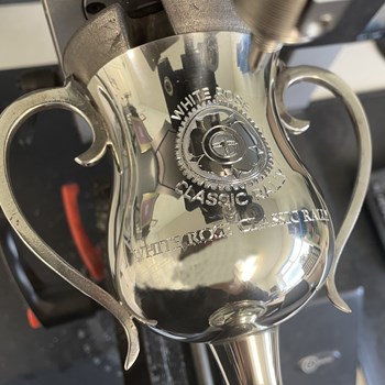 Large Georgian Pewter Trophy Large Georgian Pewter Trophy