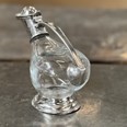 Pewter & glass duck decanter Pewter & glass duck decanter
