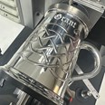 Jura Celtic Embossed One Pint Pewter Tankard Jura Celtic Embossed One Pint Pewter Tankard