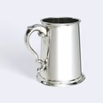 Embossed Celtic Cross One Pint Pewter Tankard