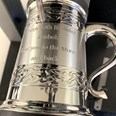 Embossed Celtic Bands Pewter Tankard Embossed Celtic Bands Pewter Tankard