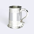 Embossed Celtic Bands One Pint Pewter Tankard