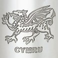 Welsh Dragon One Pint Pewter Tankard