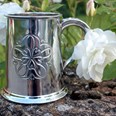 Yorkshire Rose One Pint Pewter Tankard