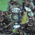Large Georgian Pewter Goblet