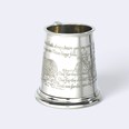 Baa Baa Black Sheep Pewter Baby Mug