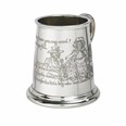 Baa Baa Black Sheep Pewter Baby Mug