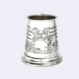 Cow Over The Moon Pewter Quarter Pint Baby Mug