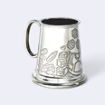 God Child Quarter Pint Pewter Baby Mug