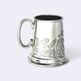God Child Quarter Pint Pewter Baby Mug