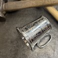 Grand Daughter Pewter Quarter Pint Baby Mug