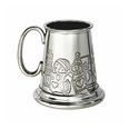 Grandson Pewter Quarter Pint Baby Mug
